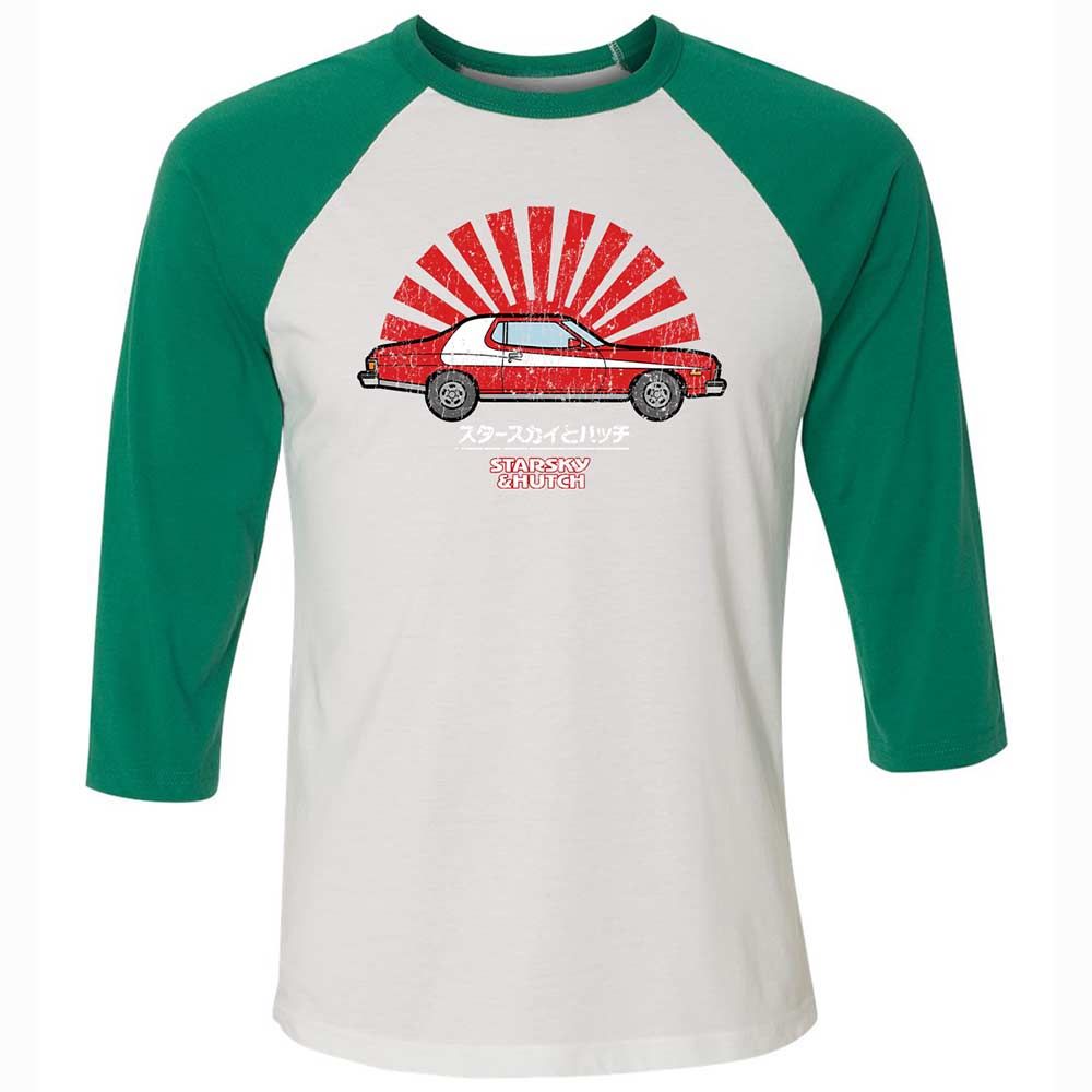 Unisex 3/4 Baseball Tee - GUUYLYTQ - White/Kelly - 6