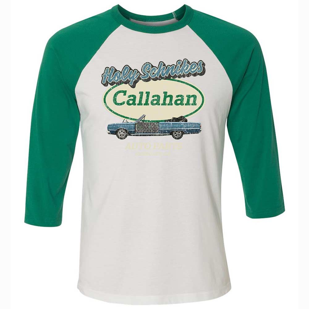 Unisex 3/4 Baseball Tee - BBW8S2XT - White/Kelly - 6