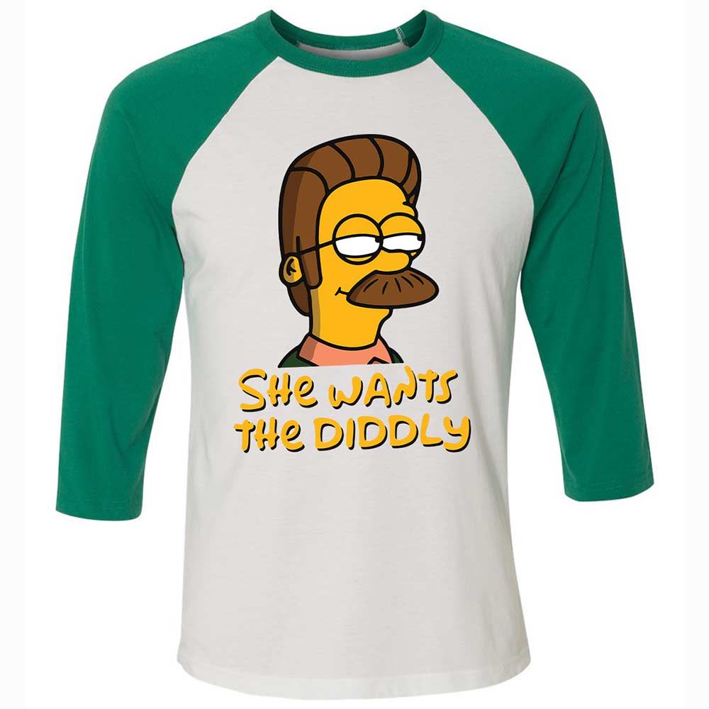 She Wants The Diddly - White/Kelly - 6