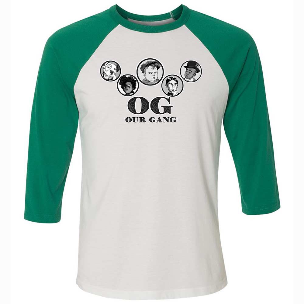 Unisex 3/4 Baseball Tee - DHWLEM2B - White/Kelly - 6