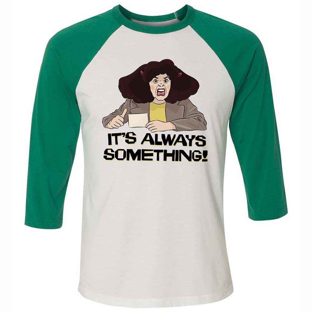 Unisex 3/4 Baseball Tee - 9N88G3P2 - White/Kelly - 6