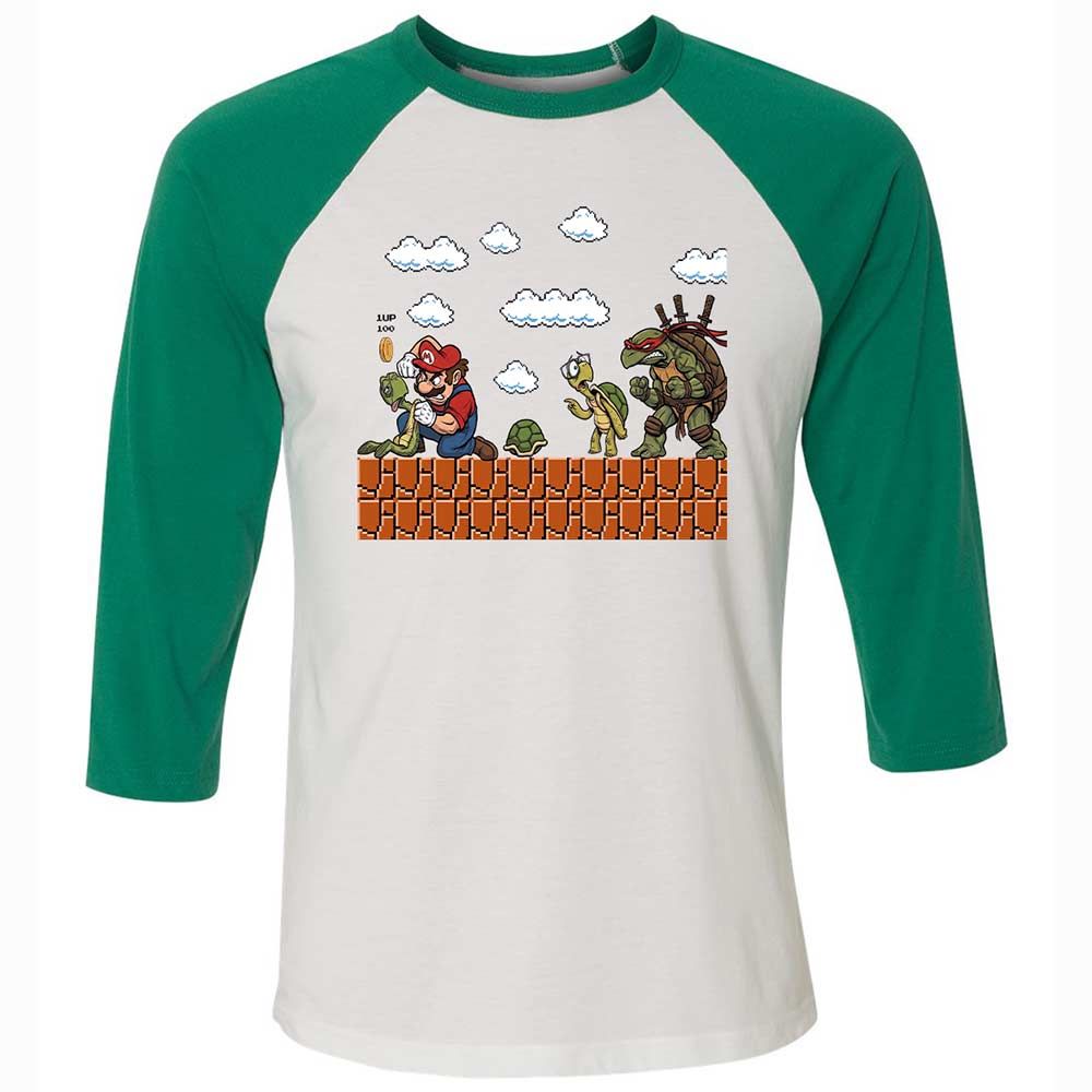 Turtle Trouble - White/Kelly - 6