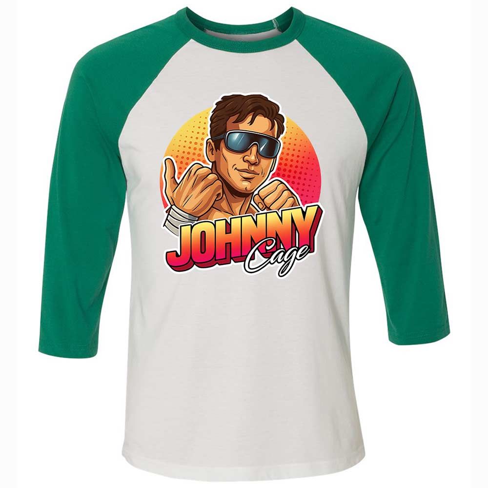 Johnny Cage - White/Kelly - 6