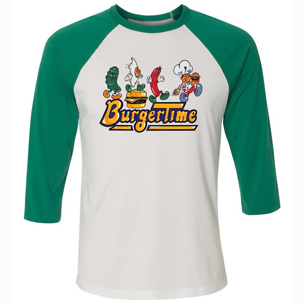 BurgerTime - White/Kelly - 6