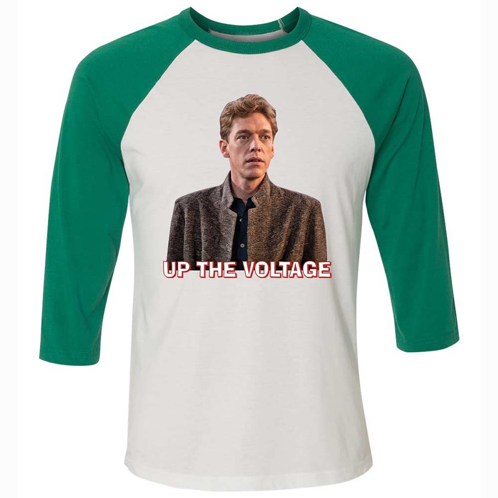 Unisex 3/4 Baseball Tee - JPDT7UKQ - White/Kelly - 6