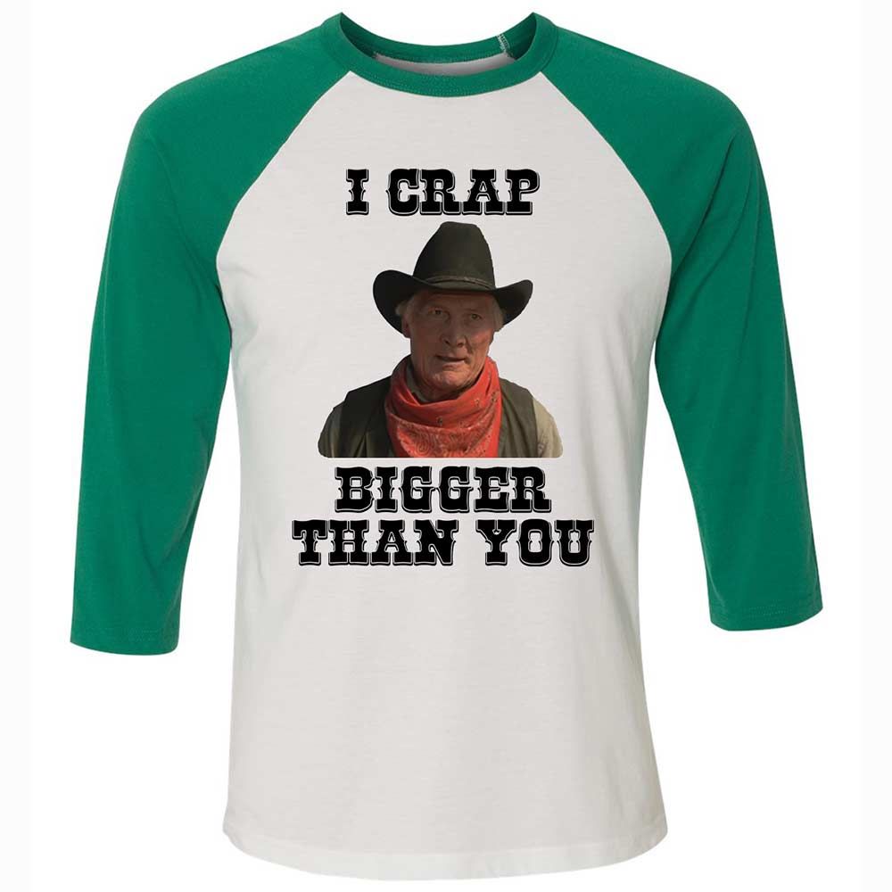 I Crap Bigger Than You - White/Kelly - 6