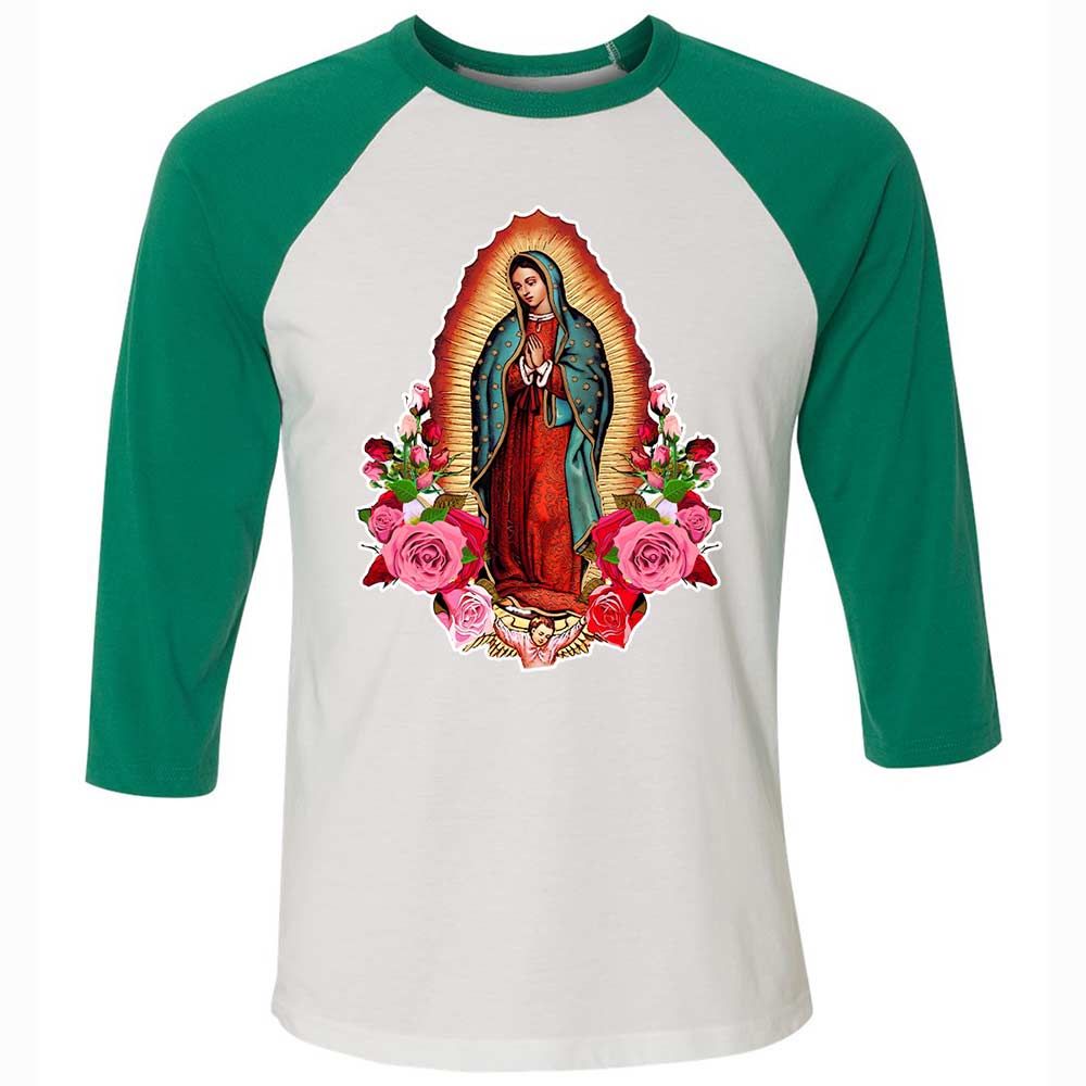 Our Lady of Guadalupe - White/Kelly - 6