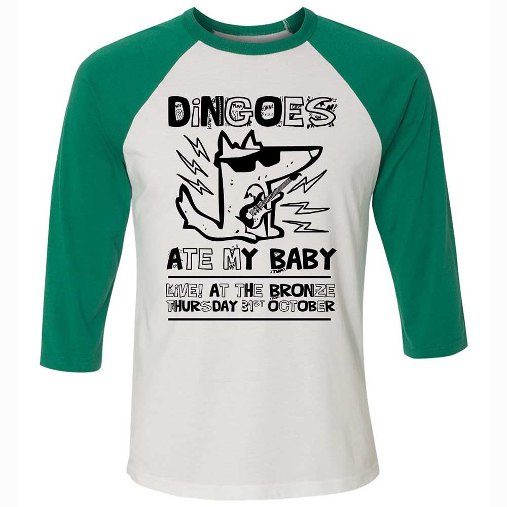 Dingoes Ate My Baby - White/Kelly - 6