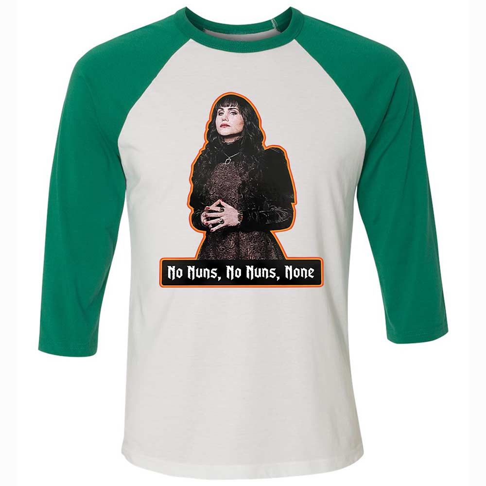 Unisex 3/4 Baseball Tee - N1G16FMV - White/Kelly - 6