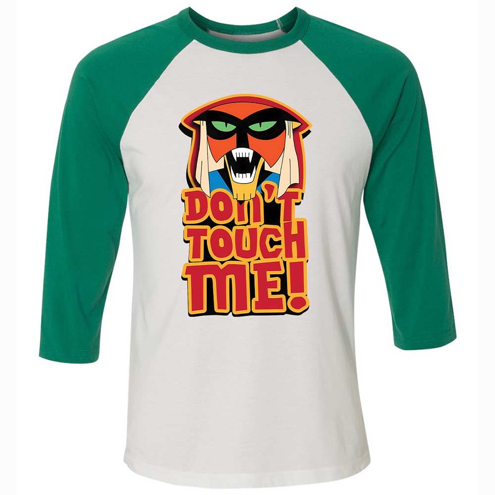 Unisex 3/4 Baseball Tee - AZW7V65E - White/Kelly - 6