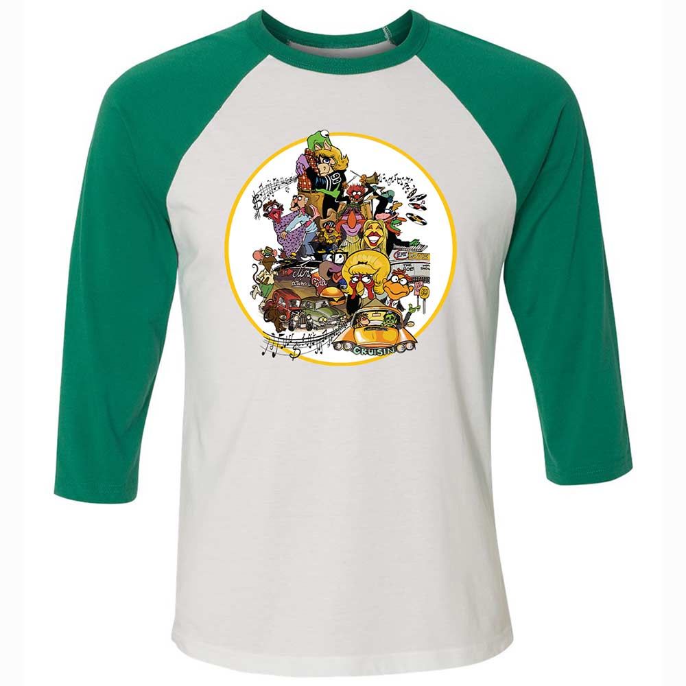 Muppet Graffiti - White/Kelly - 6
