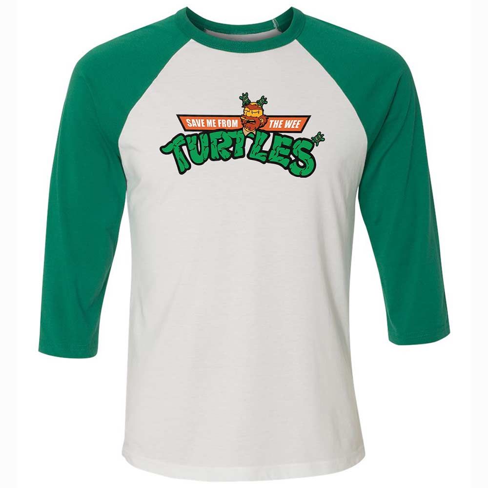 Save Me From The Wee Turtles - White/Kelly - 6
