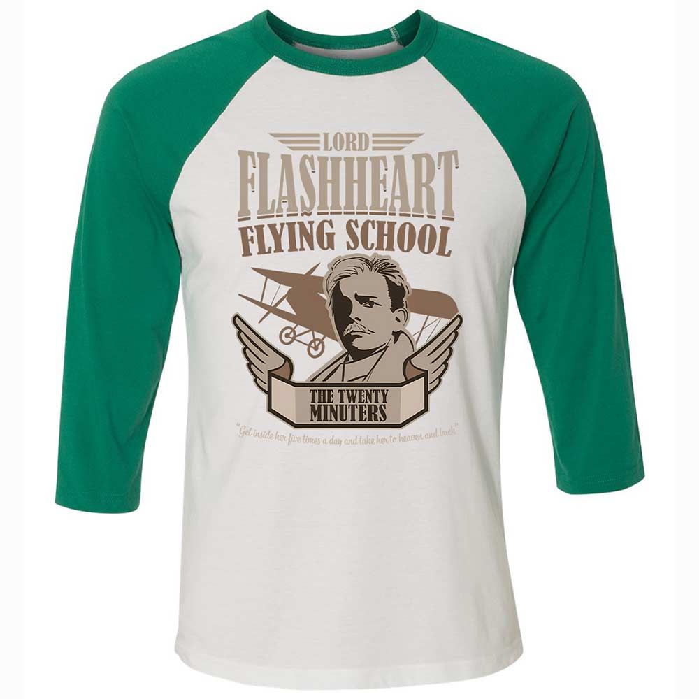 Unisex 3/4 Baseball Tee - UHJET5JP - White/Kelly - 6