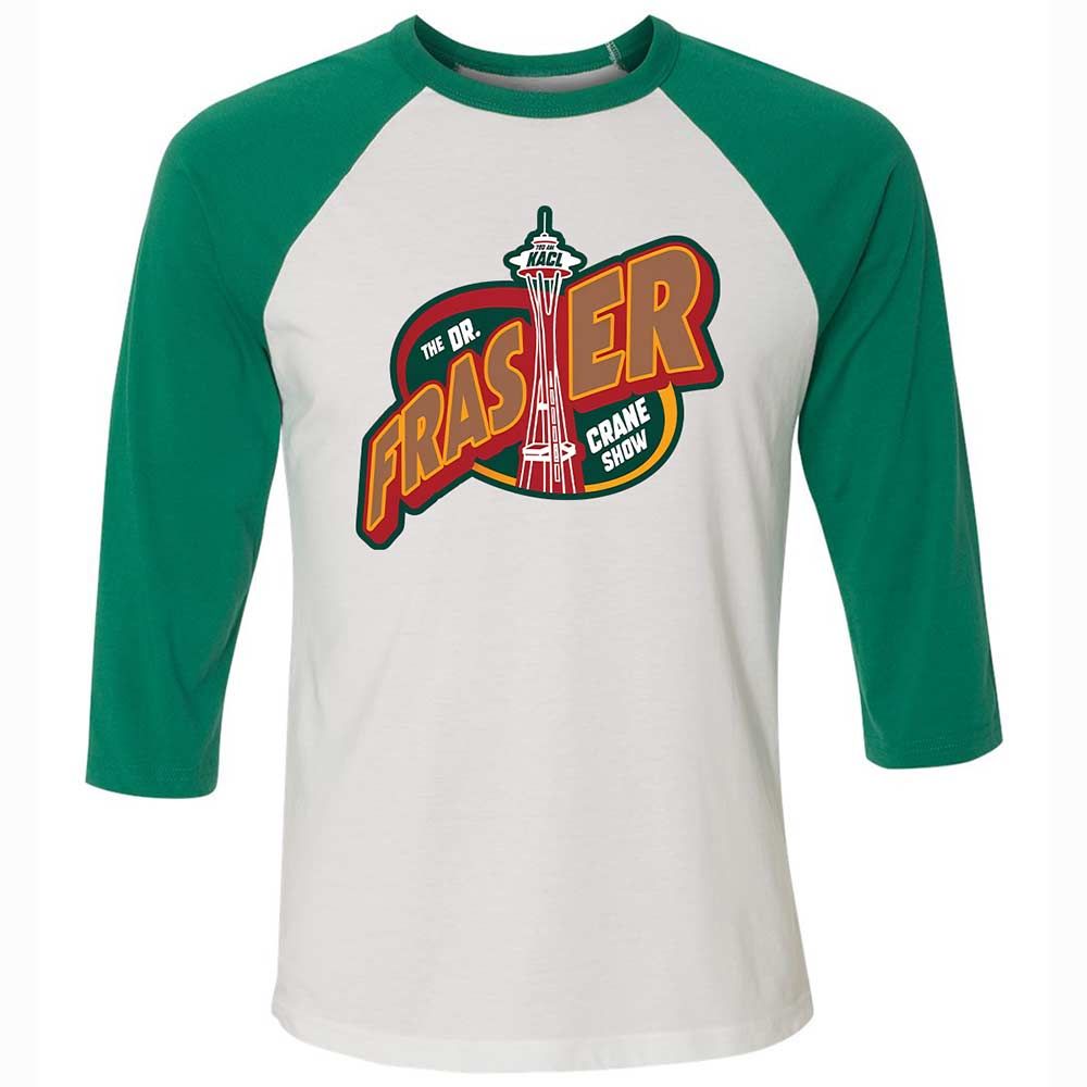 Unisex 3/4 Baseball Tee - DVMZ1VVC - White/Kelly - 6