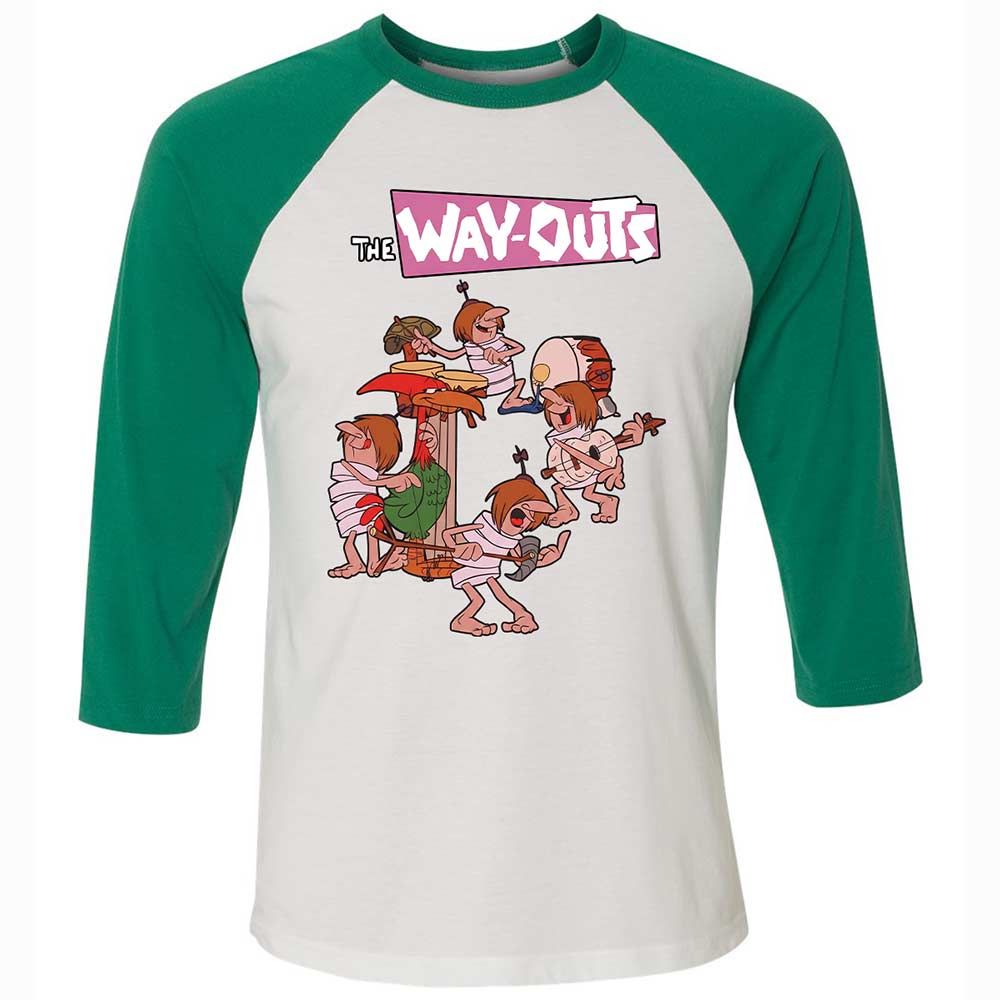 The Way-Outs Groovy 60's - White/Kelly - 6