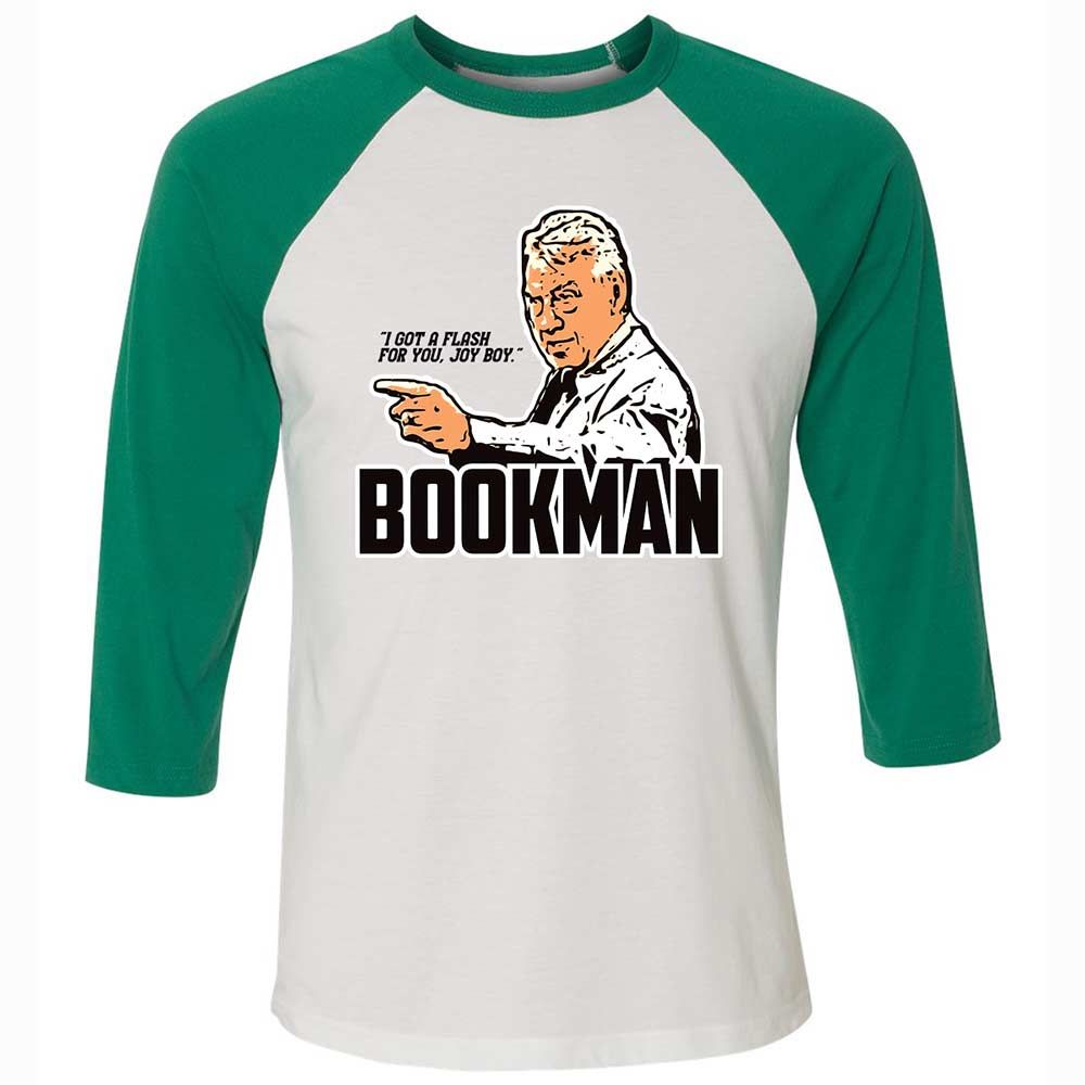 Unisex 3/4 Baseball Tee - NJ8NCLKF - White/Kelly - 6