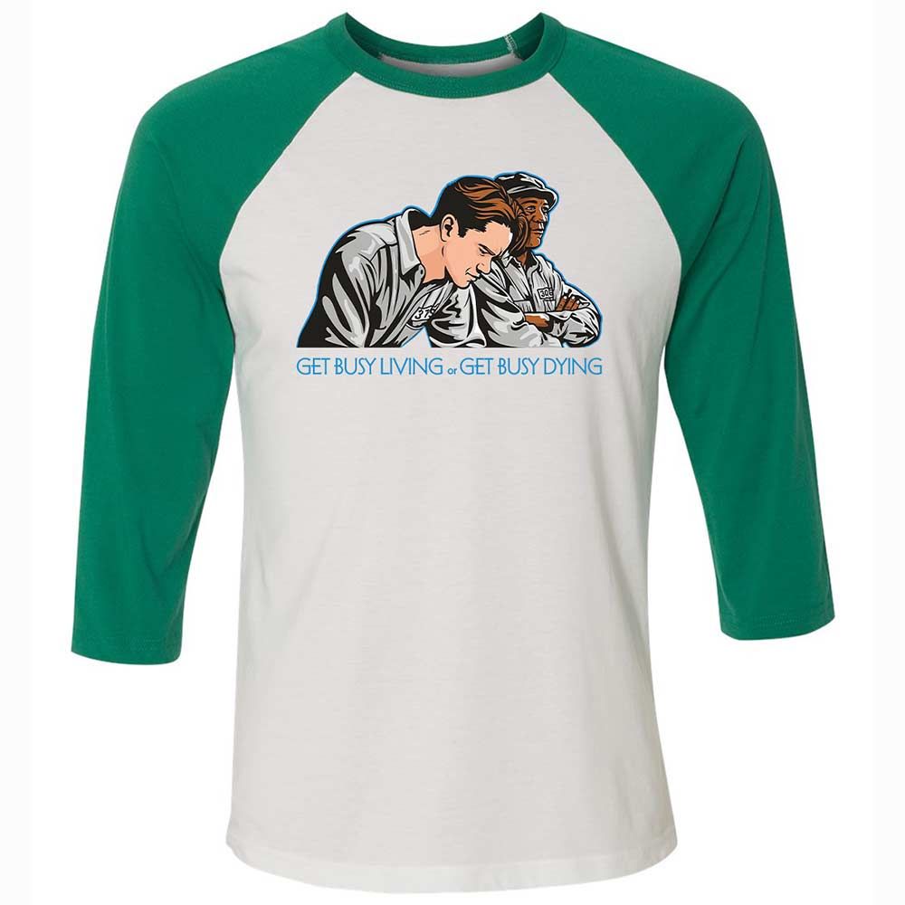 Get Busy Living - White/Kelly - 6