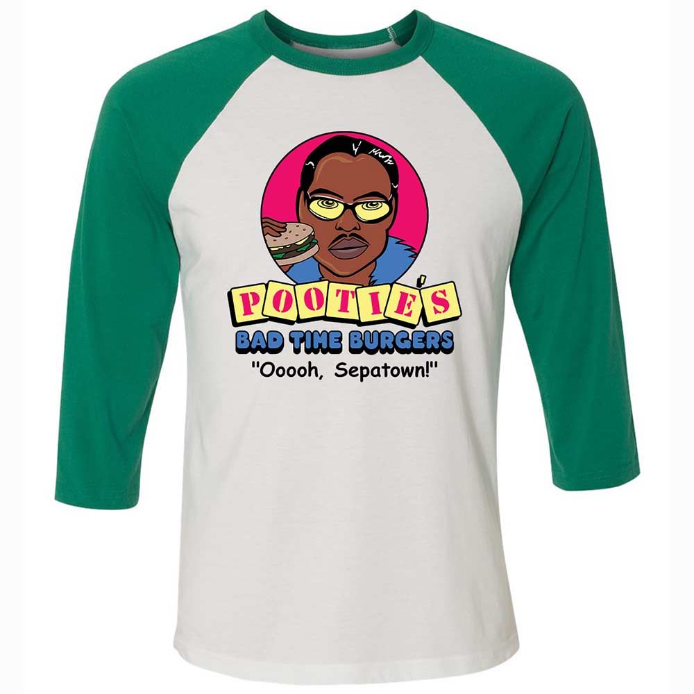 Pootie's Bad Time Burgers - White/Kelly - 6
