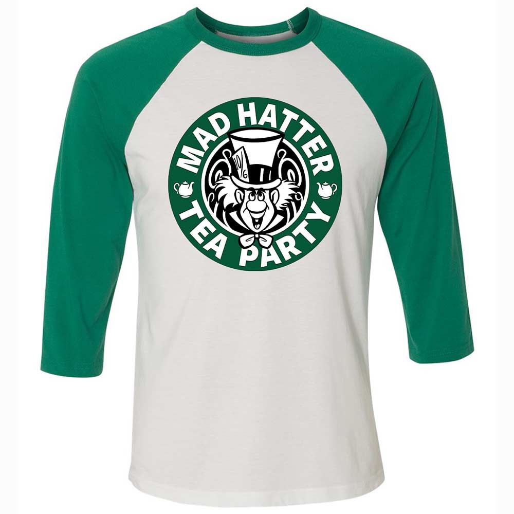 Unisex 3/4 Baseball Tee - VECAYVUY - White/Kelly - 6