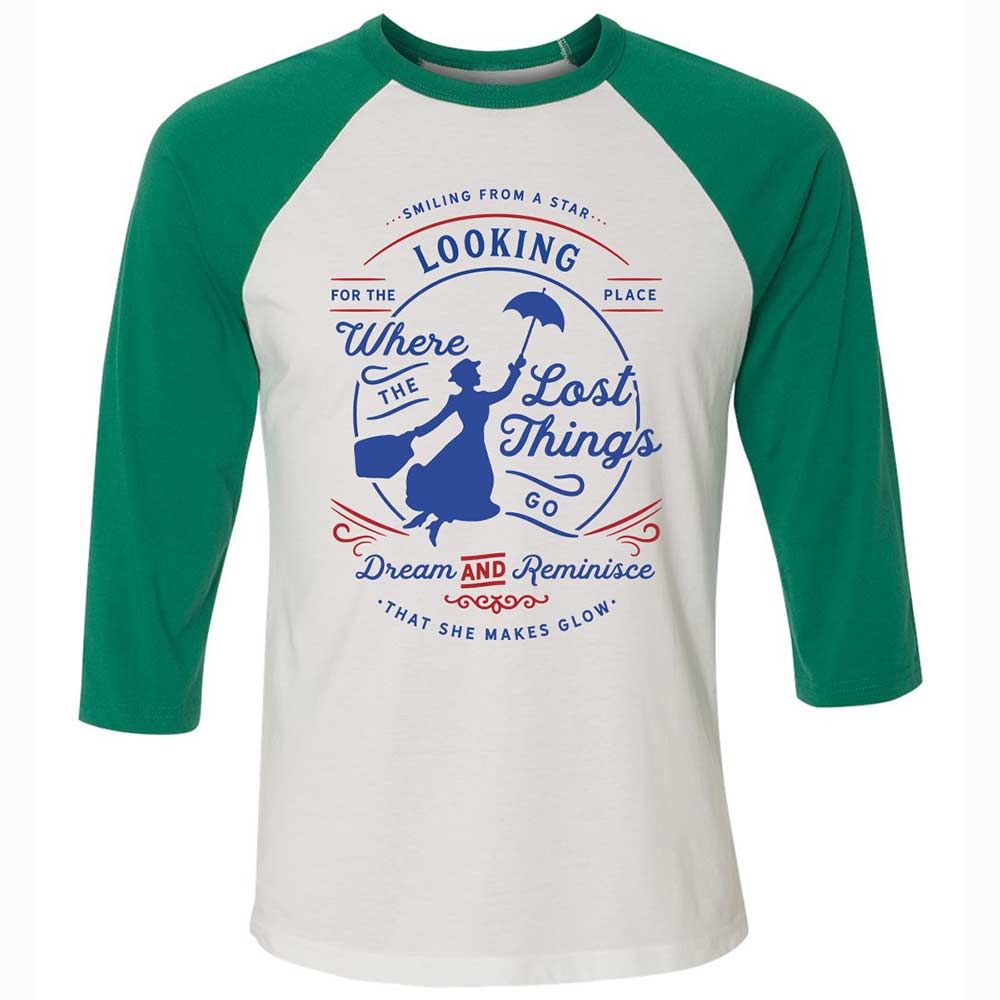 Unisex 3/4 Baseball Tee - 4FFJ1J7S - White/Kelly - 6