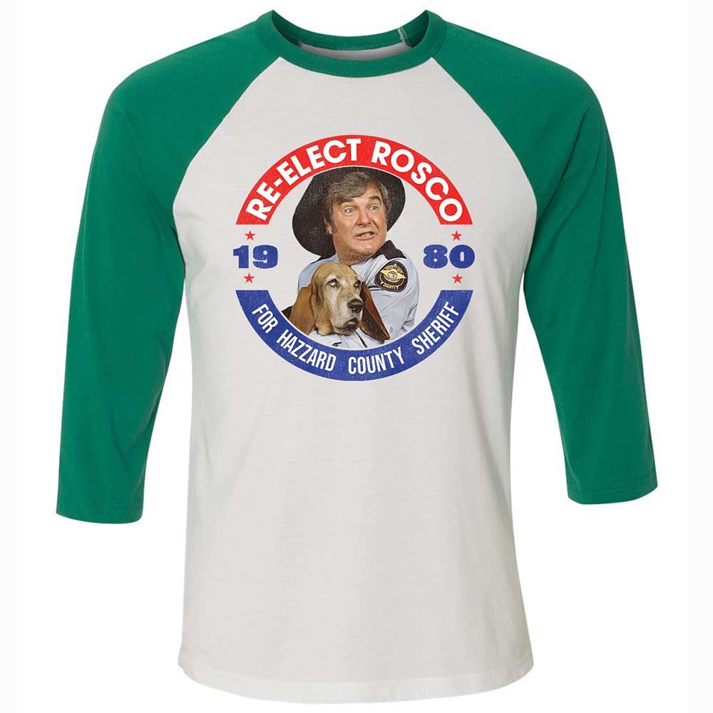 Unisex 3/4 Baseball Tee - DTZC32NF - White/Kelly - 6
