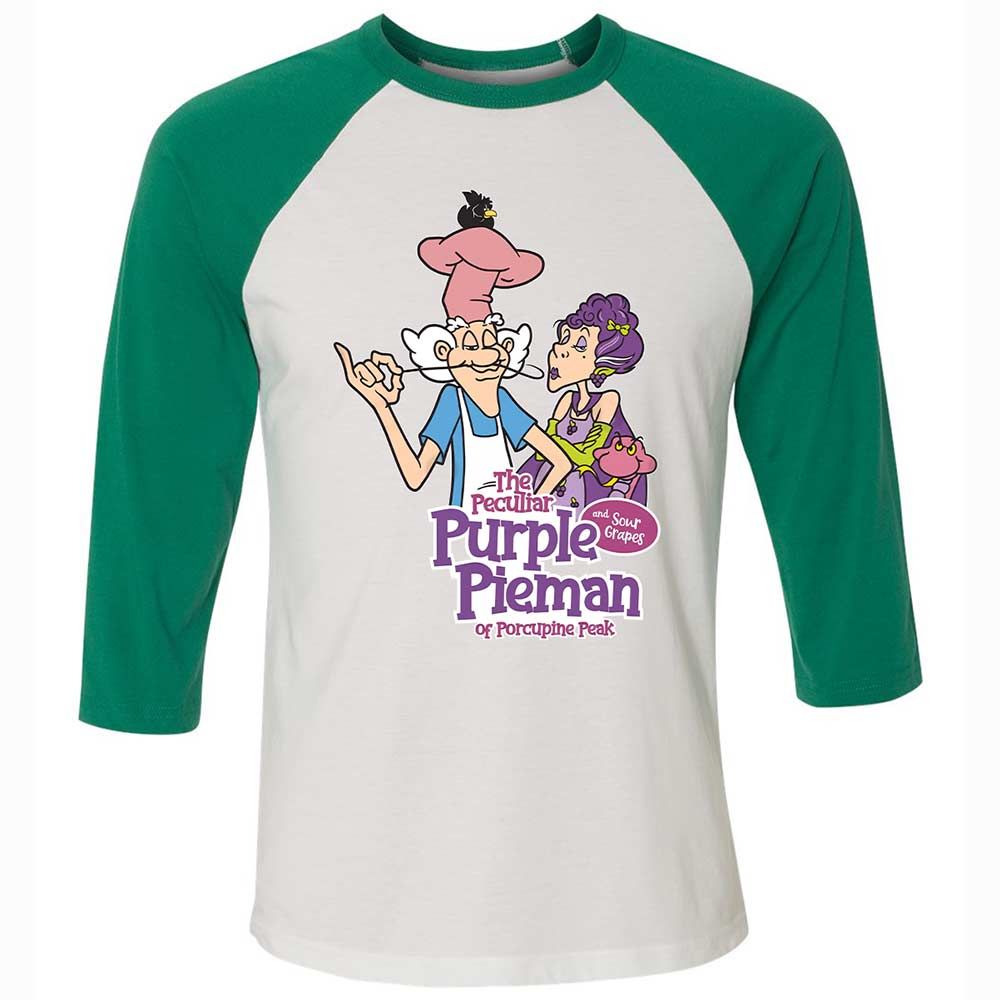 The Peculiar Purple Pie Man - White/Kelly - 6
