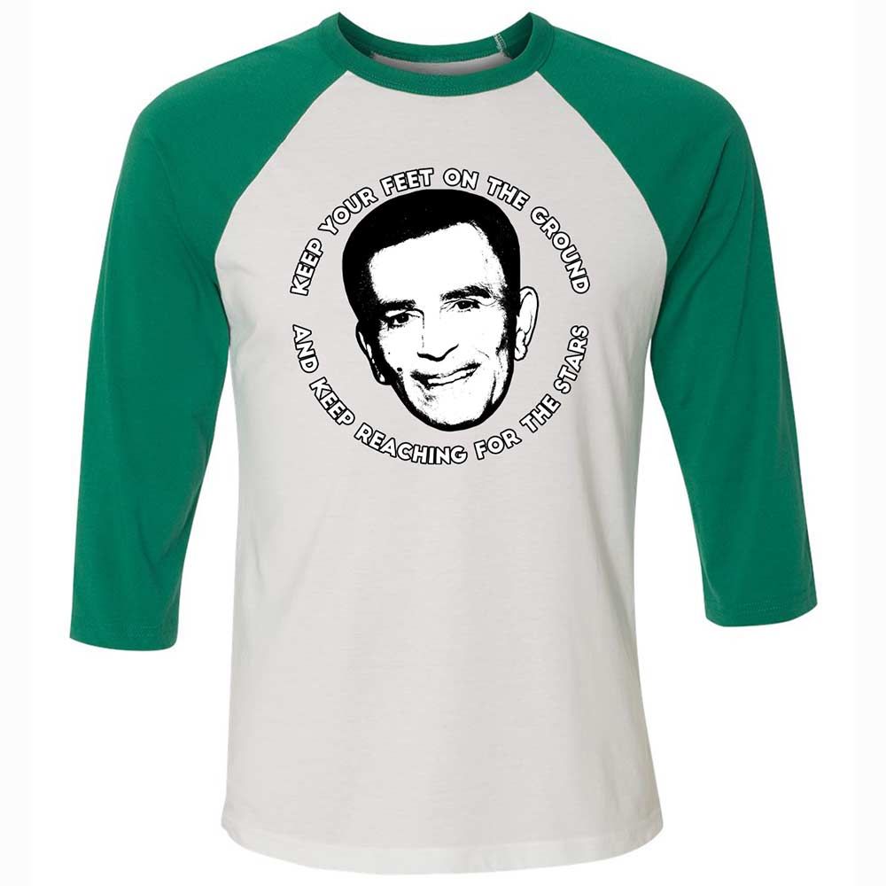 Unisex 3/4 Baseball Tee - YJPK5HY3 - White/Kelly - 6