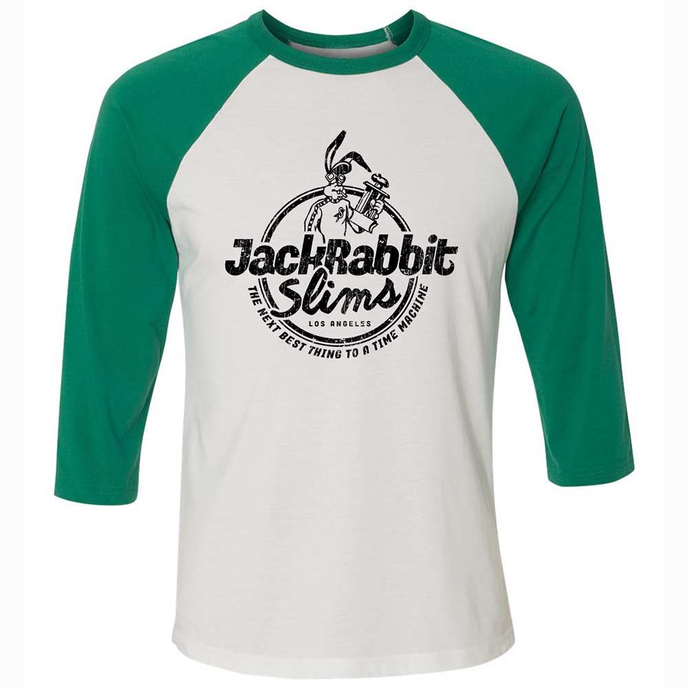 Unisex 3/4 Baseball Tee - 3NT1CXHC - White/Kelly - 6