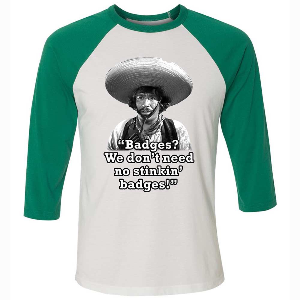 We don't need no stinkin' badges - White/Kelly - 6