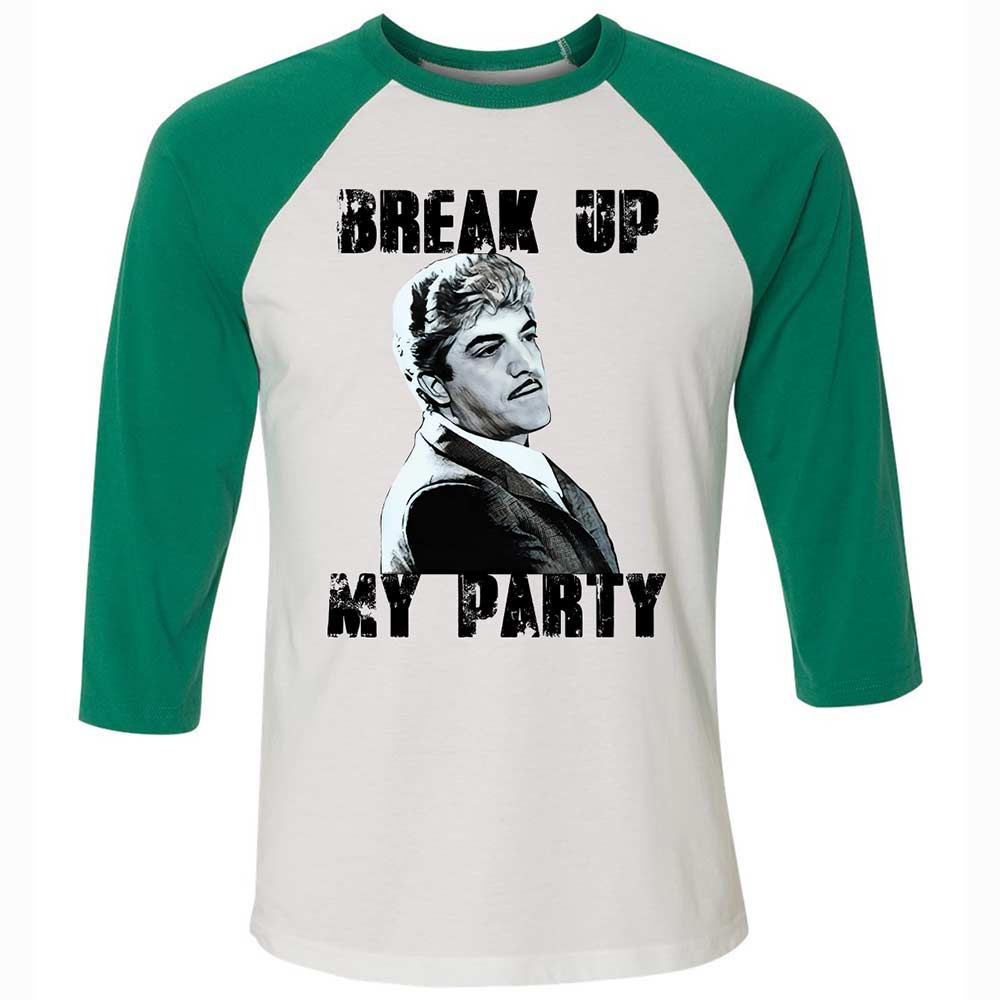 Unisex 3/4 Baseball Tee - BQ1B5HFJ - White/Kelly - 6