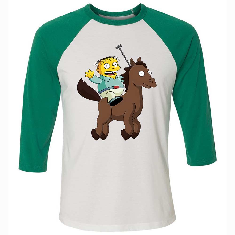 Ralph Horsie - White/Kelly - 6