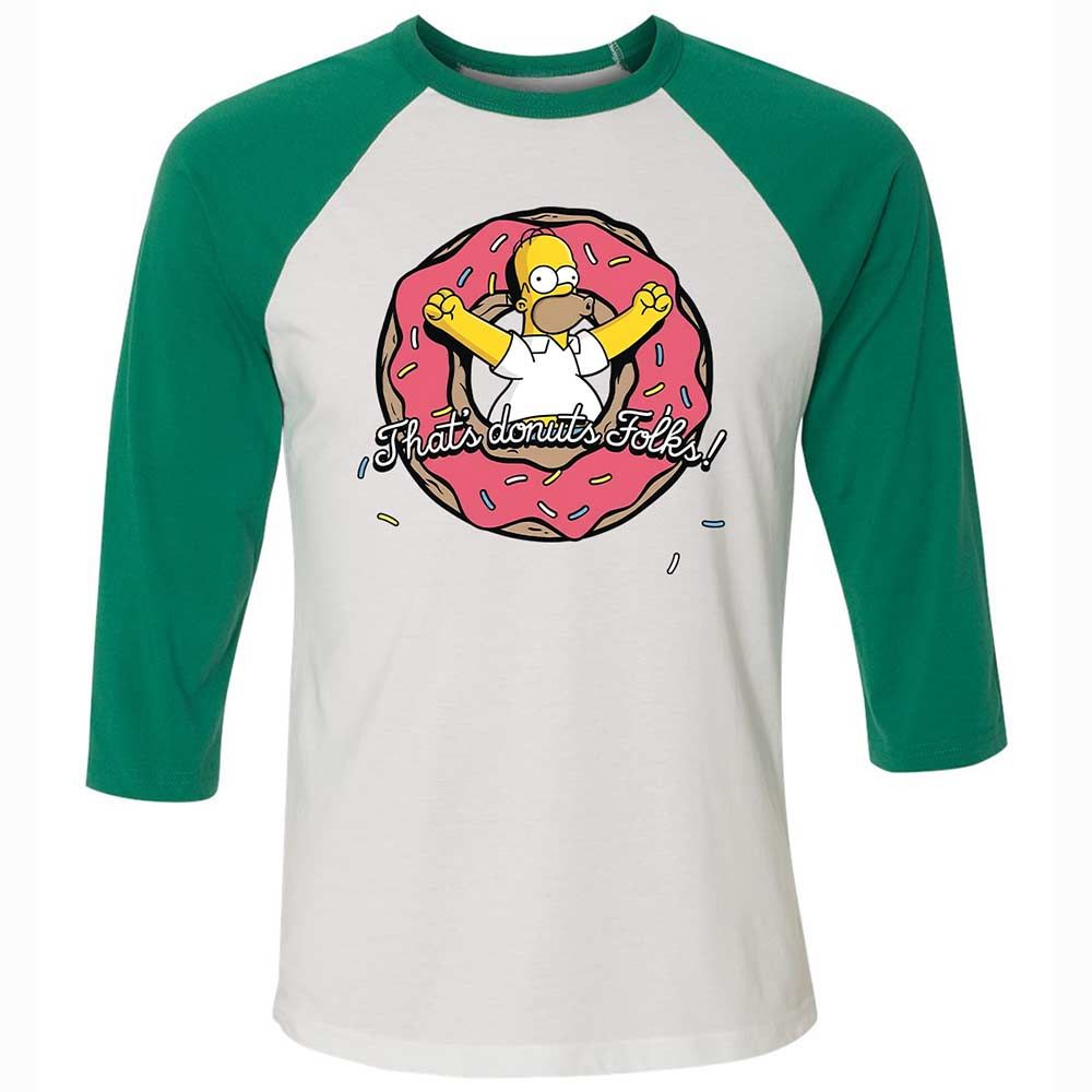 Unisex 3/4 Baseball Tee - 8XHB3RK2 - White/Kelly - 6