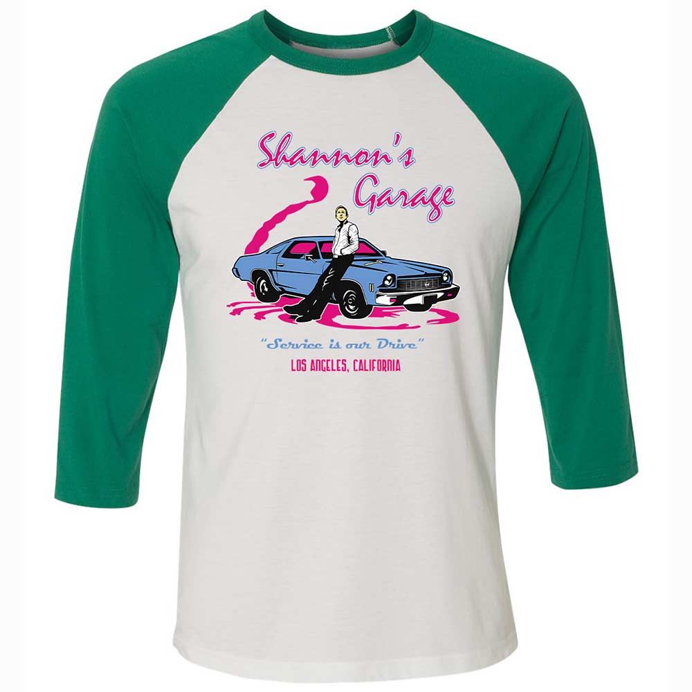 Shannon's Garage - White/Kelly - 6