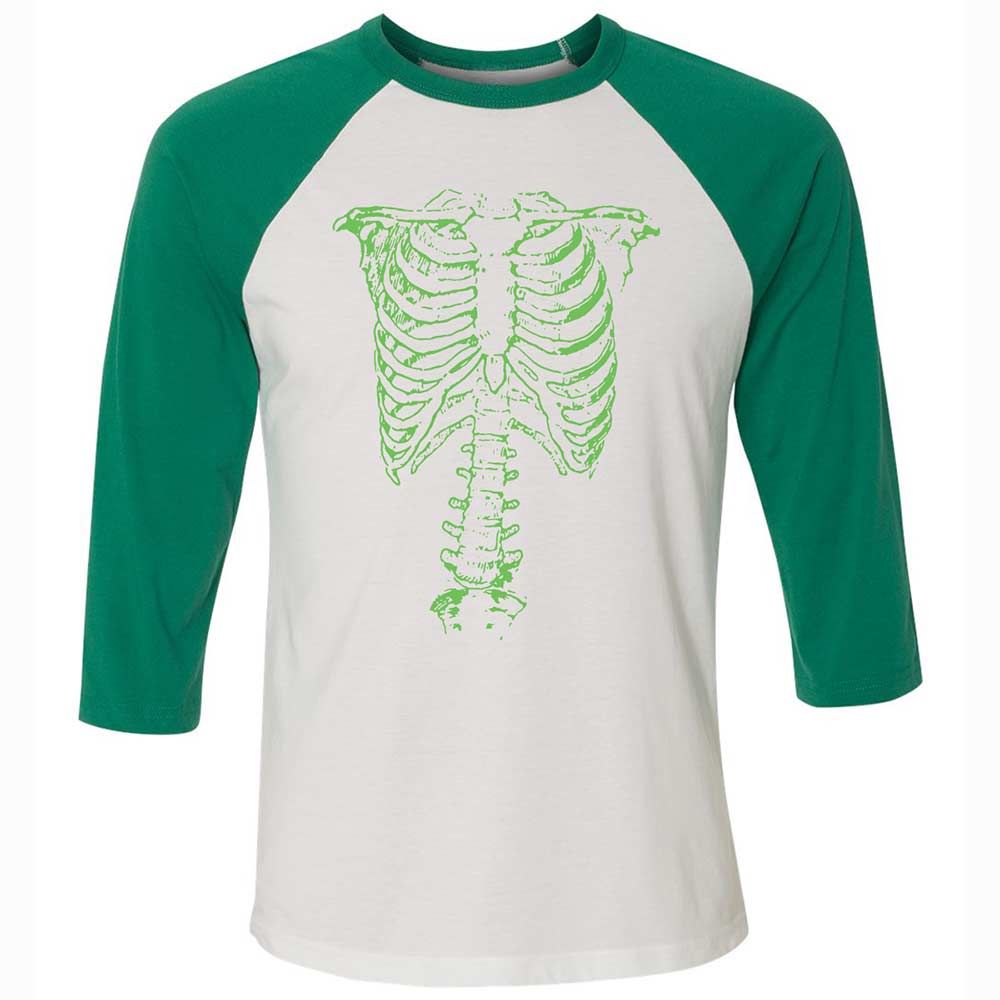 This Is Green Ribcage - White/Kelly - 6
