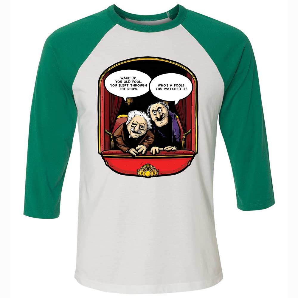 Statler and Waldorf (Wake Up) - White/Kelly - 6