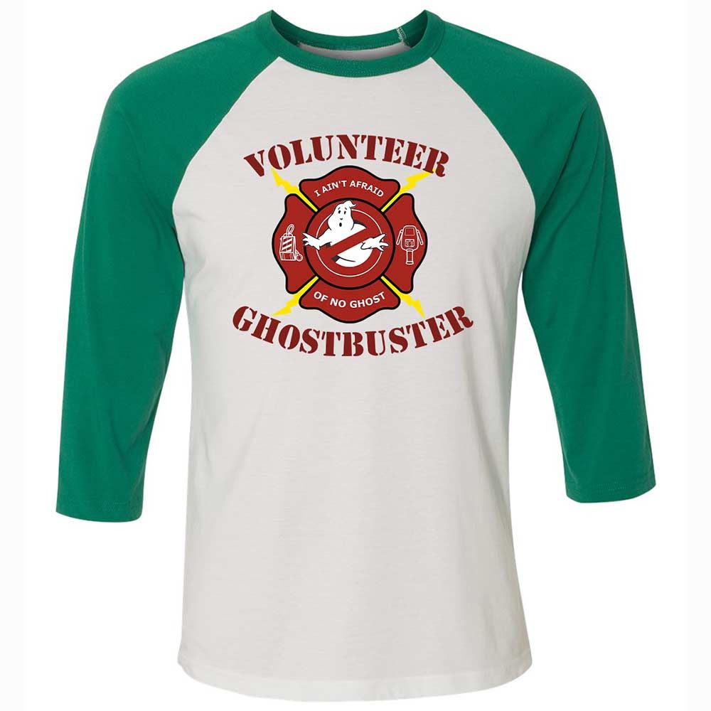 Unisex 3/4 Baseball Tee - 2T9V2XM6 - White/Kelly - 6