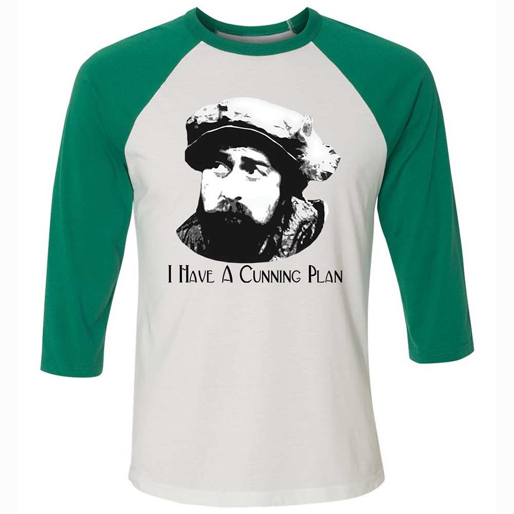 I Have A Cunning Plan - White/Kelly - 6