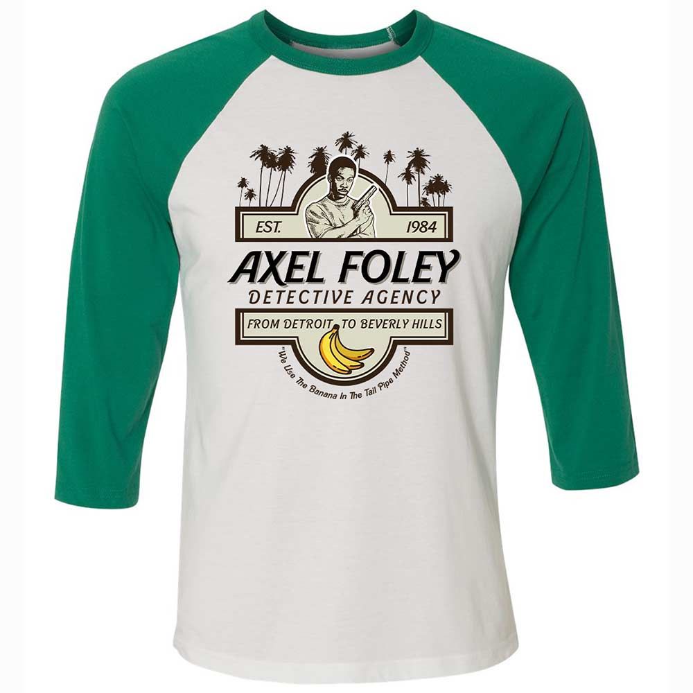 Unisex 3/4 Baseball Tee - A6J48JCT - White/Kelly - 6
