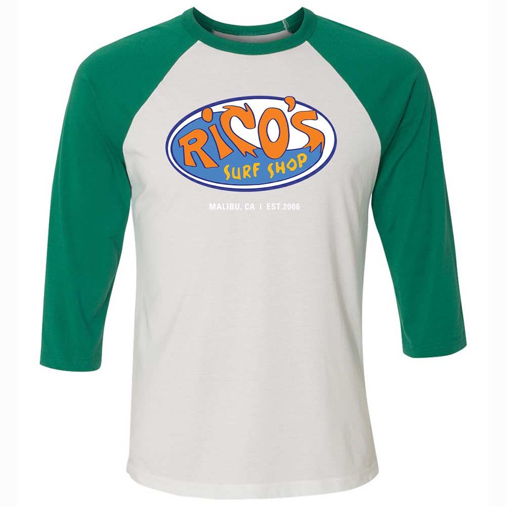 Rico's Surf Shop - White/Kelly - 6