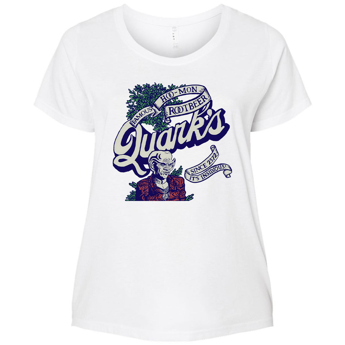 Ladies Curvy Jersey - 8CEZN5KQ - White - 6