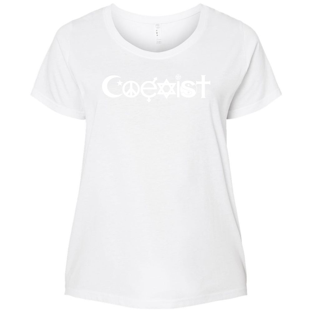 Ladies Curvy Jersey - 2W8U9UQU - White - 6