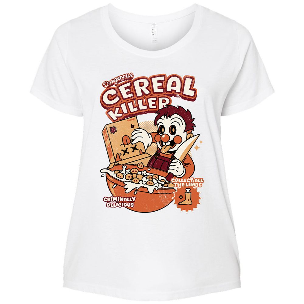 Ladies Curvy Jersey - 1V7FS5U6 - White - 6