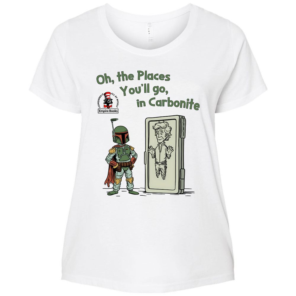 Ladies Curvy Jersey - B8X3N1RT - White - 6