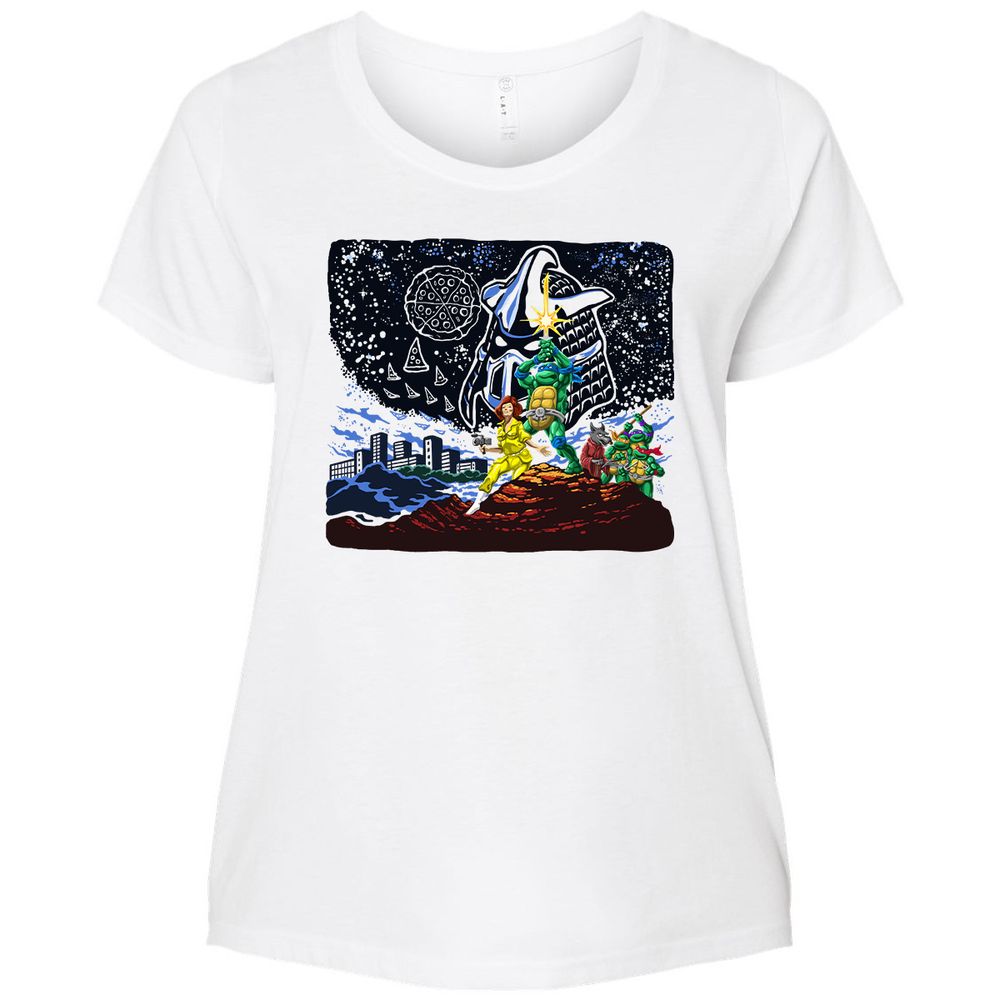 Ladies Curvy Jersey - AREZRQXX - White - 6