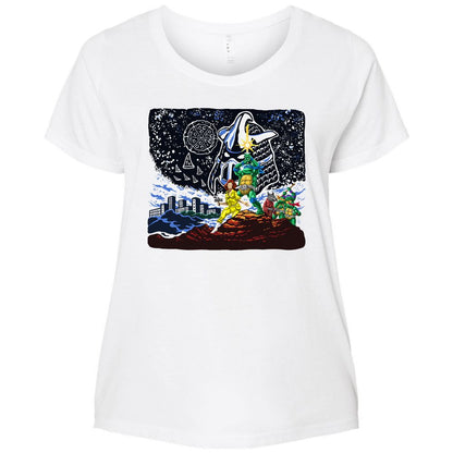 Ladies Curvy Jersey - AREZRQXX - White - 6