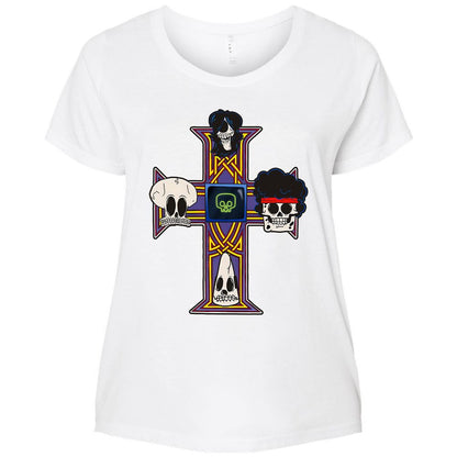 Ladies Curvy Jersey - CFHTS83V - White - 6