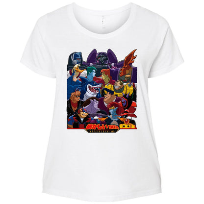 Ladies Curvy Jersey - BH8C8ALX - White - 6