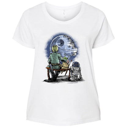 Ladies Curvy Jersey - 32UDQ7VE - White - 6