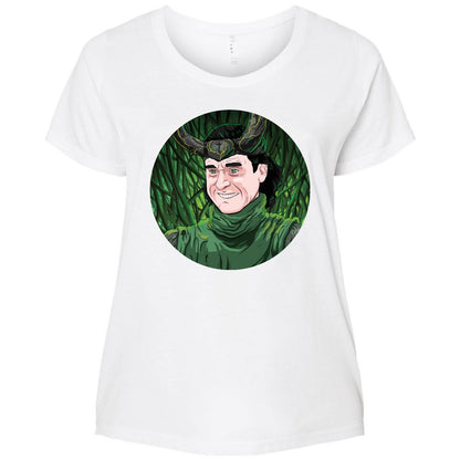 Ladies Curvy Jersey - MCEBUC1U - White - 6