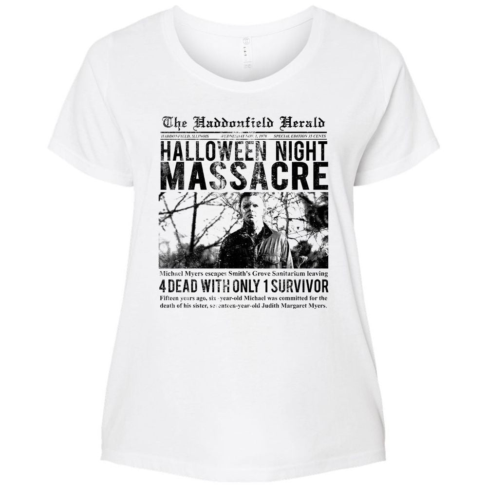 Ladies Curvy Jersey - 3WWWQW9Q - White - 6